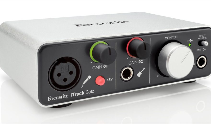 Deal: Focusrite iTrack Solo für 79 Euro kaufen!