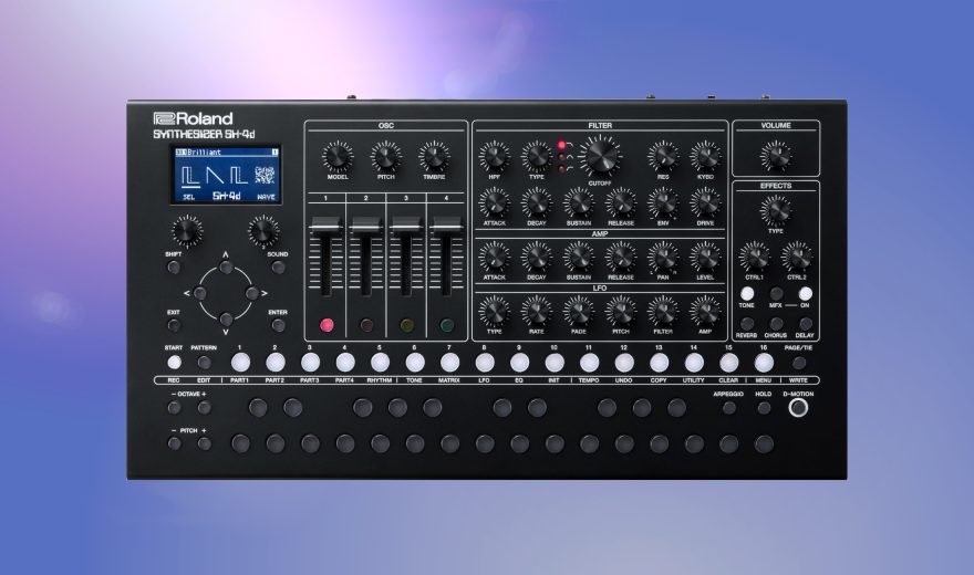 Roland SH-4d: Desktop-Synthesizer mit vielseitigen Oszillator-Modellen