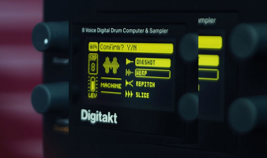 Elektron Digitakt: Update 1.50 mit Timewarping, Repitching, Slices & mehr