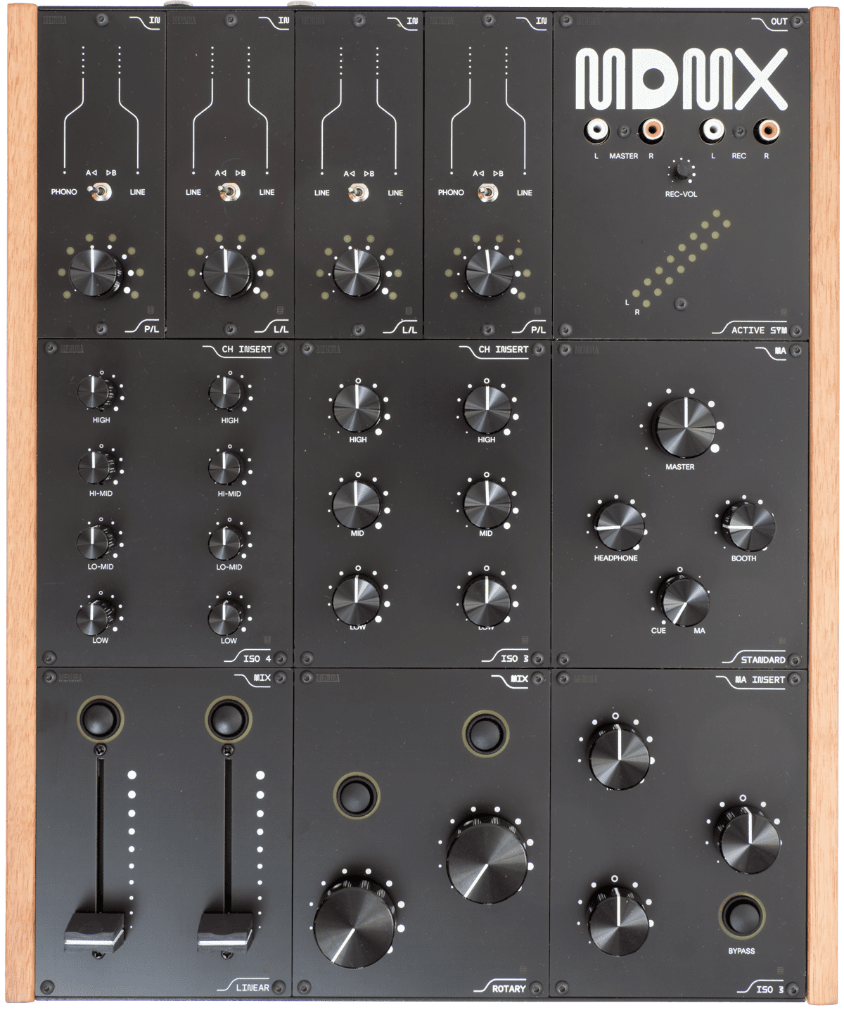Der Menura Audio MDMX von oben.