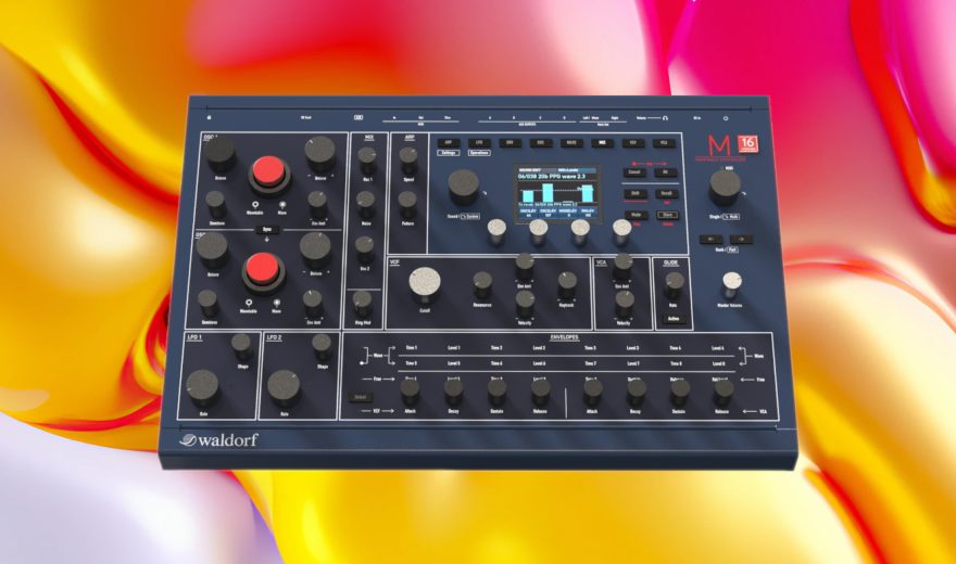 Waldorf M 16Voice: Neue Version und Expansion-Modul mit 16 Stimmen