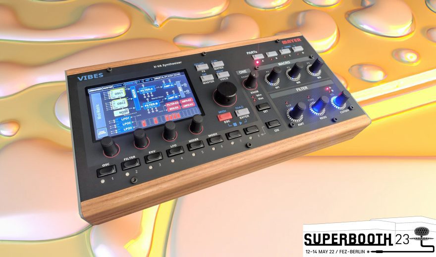 Superbooth 23: Mayer EMI Vibes X-VA Synthesizer – kleine Hülle, große Engine