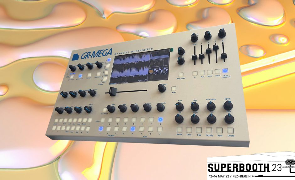 Superbooth 23: Tasty Chips GR-MEGA – erweiterte Granular-Workstation
