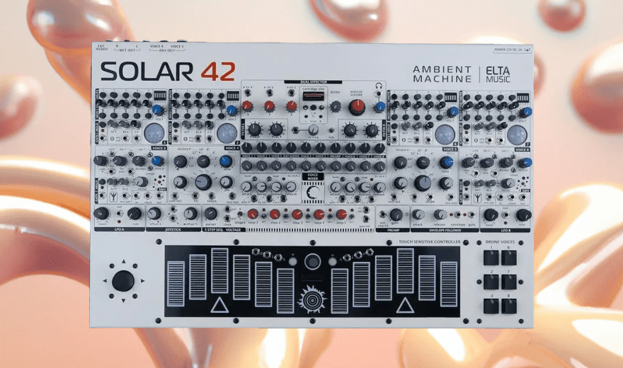 Elta Music: Solar 42 Drone-Synthesizer ab jetzt vorbestellbar