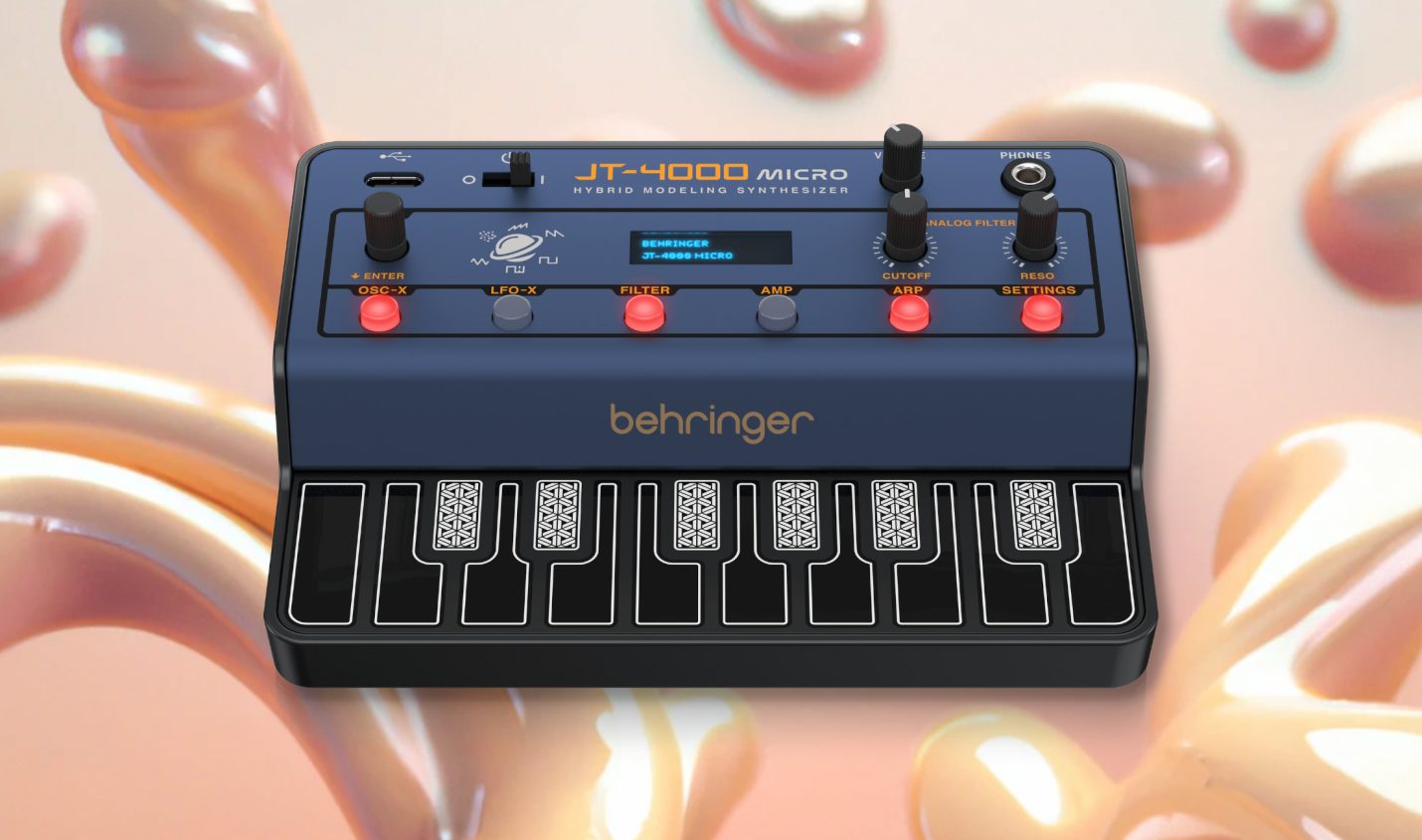 Behringer JT-4000 Micro: Winziger Hybrid nach Roland JP-8000