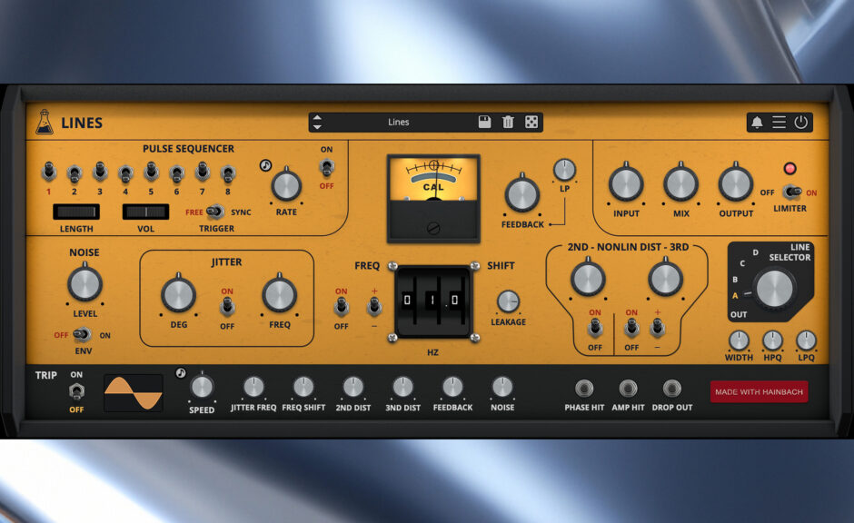 AudioThing: Lines - ein ‚acid parrot sub bass rhythm‘ Plugin