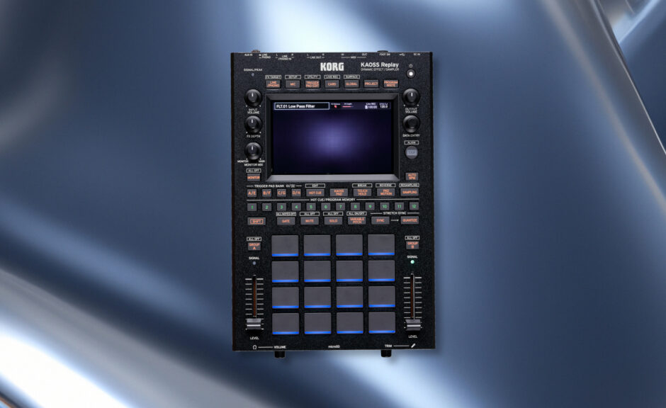 Korg KAOSS Replay: Performance-Sampler mit KAOSS-Effekten