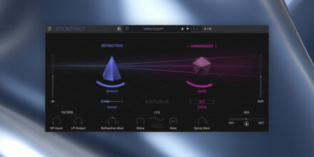 Kostenlos: Arturia Efx REFRACT Plugin – bereichern, texturieren, transformieren