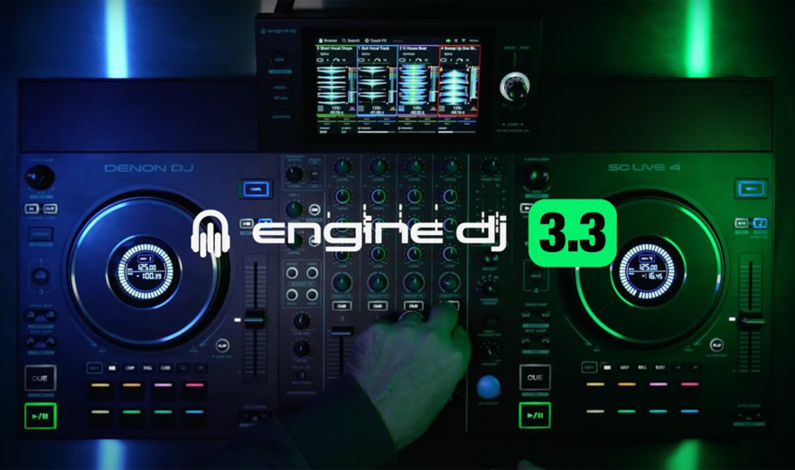 Engine DJ 3.3: Neues Update bringt Songvorschläge, Nutzerprofile und Effekte