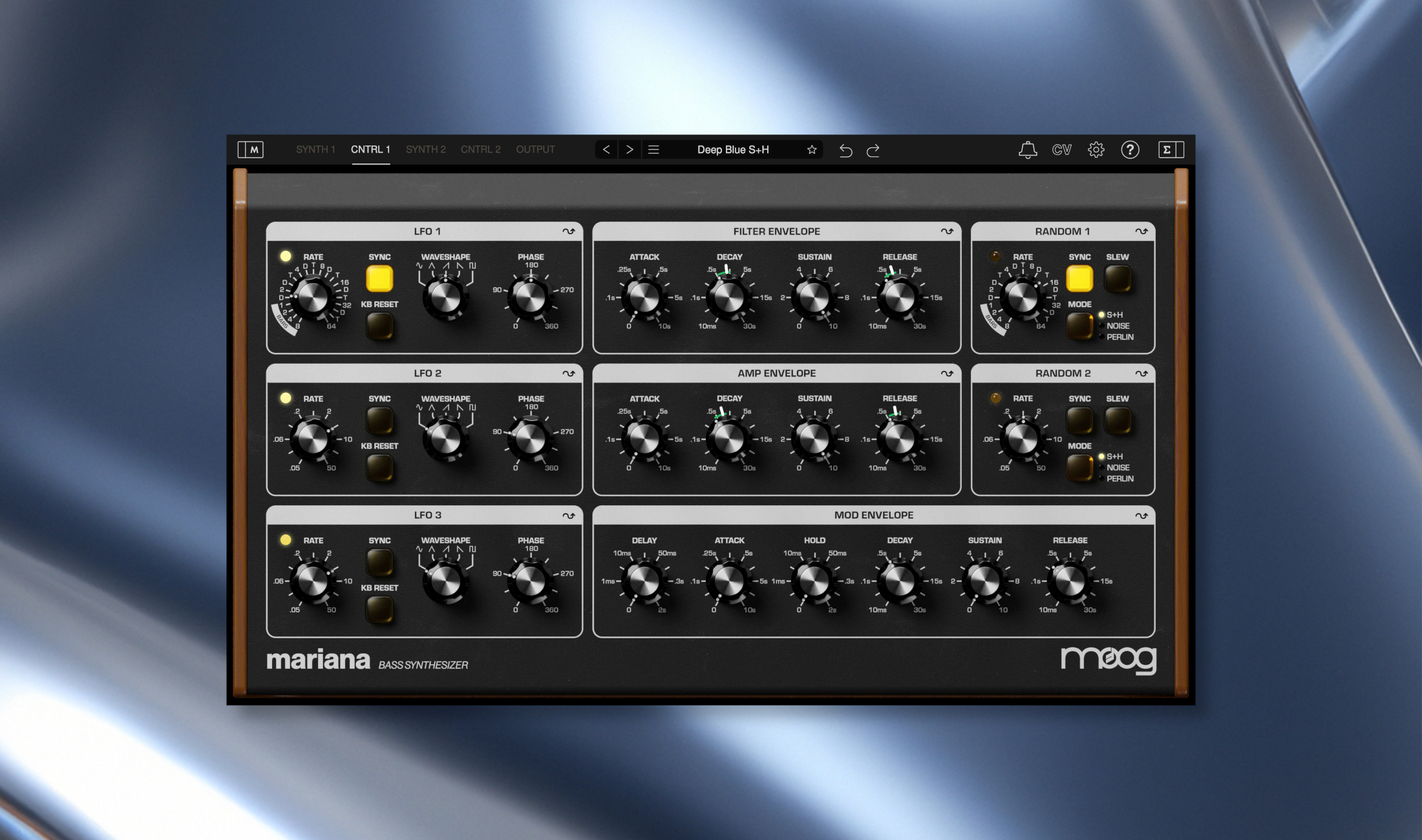 Moog Mariana BassSynthesizer für PC, Mac und iOS DJ LAB