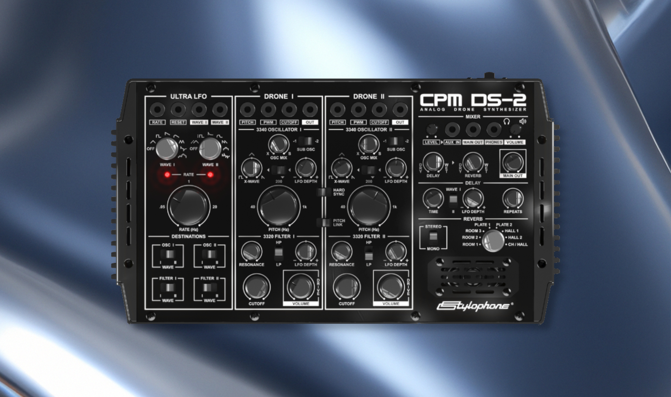 Stylophone CPM DS2 Analoger Drone Synthesizer DJ LAB