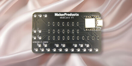 MakerProducts MIDIcard: Ein MIDI-Keyboard auf einer Kreditkarte