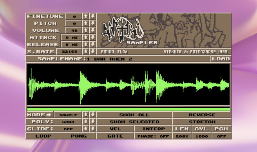 PotenzaDSP: Retro-Sampler-Plug-In für AMIGA/AKAI-Sounds