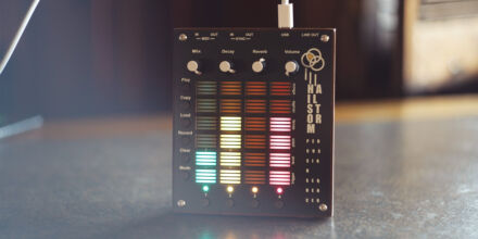 Rainy Day Hailstorm: Drum Synthesizer und Sampler mit Touchstrips