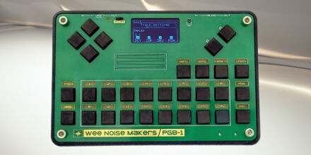 Wee Noise Makers: Miniatur Groovebox PGB-1