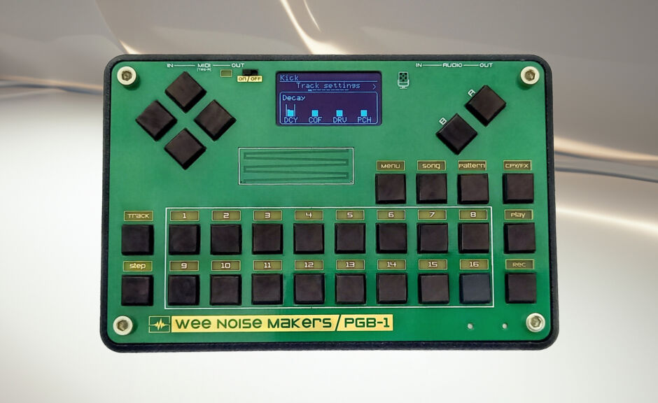 Wee Noise Makers: Miniatur Groovebox PGB-1