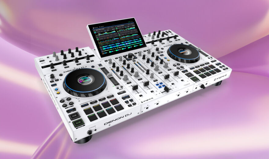 Denon DJ PRIME 4+ WHITE: Sondermodell der DJ-Workstation angekündigt