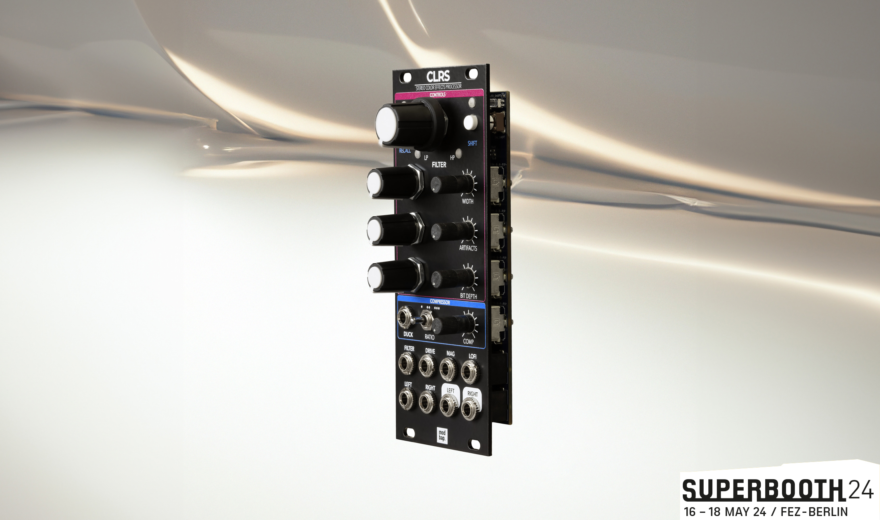 Superbooth 24: Modbap Modular CLRS - Stereo-Effektprozessor