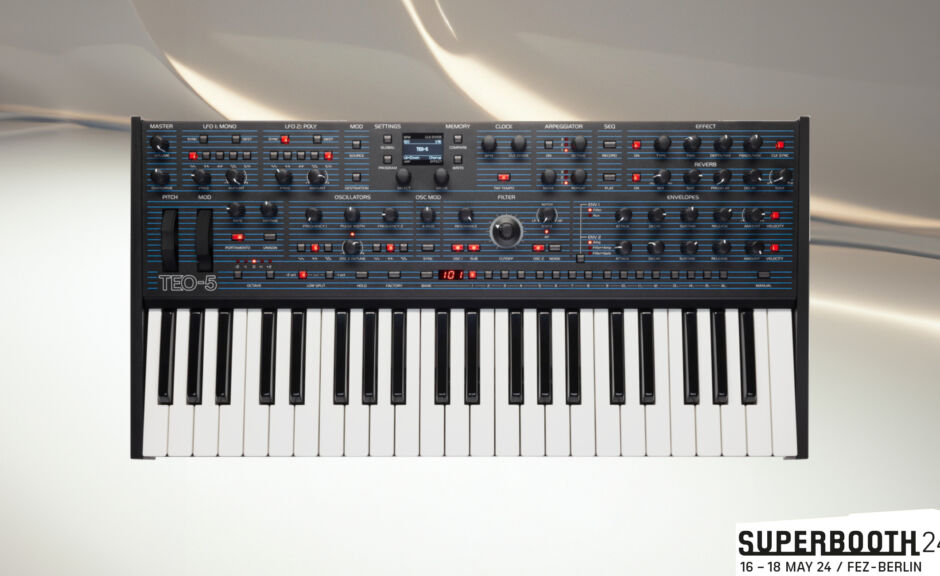 Superbooth 24: Oberheim TEO-5 – Oberheim-Sounds im Kompaktformat