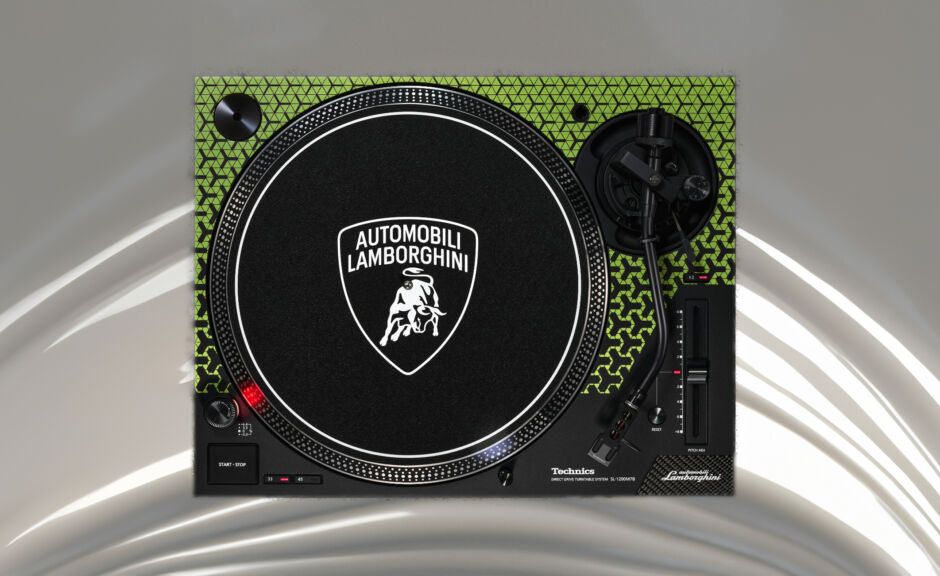 Technics SL-1200M7B: Sondermodell in Kooperation mit Lamborghini