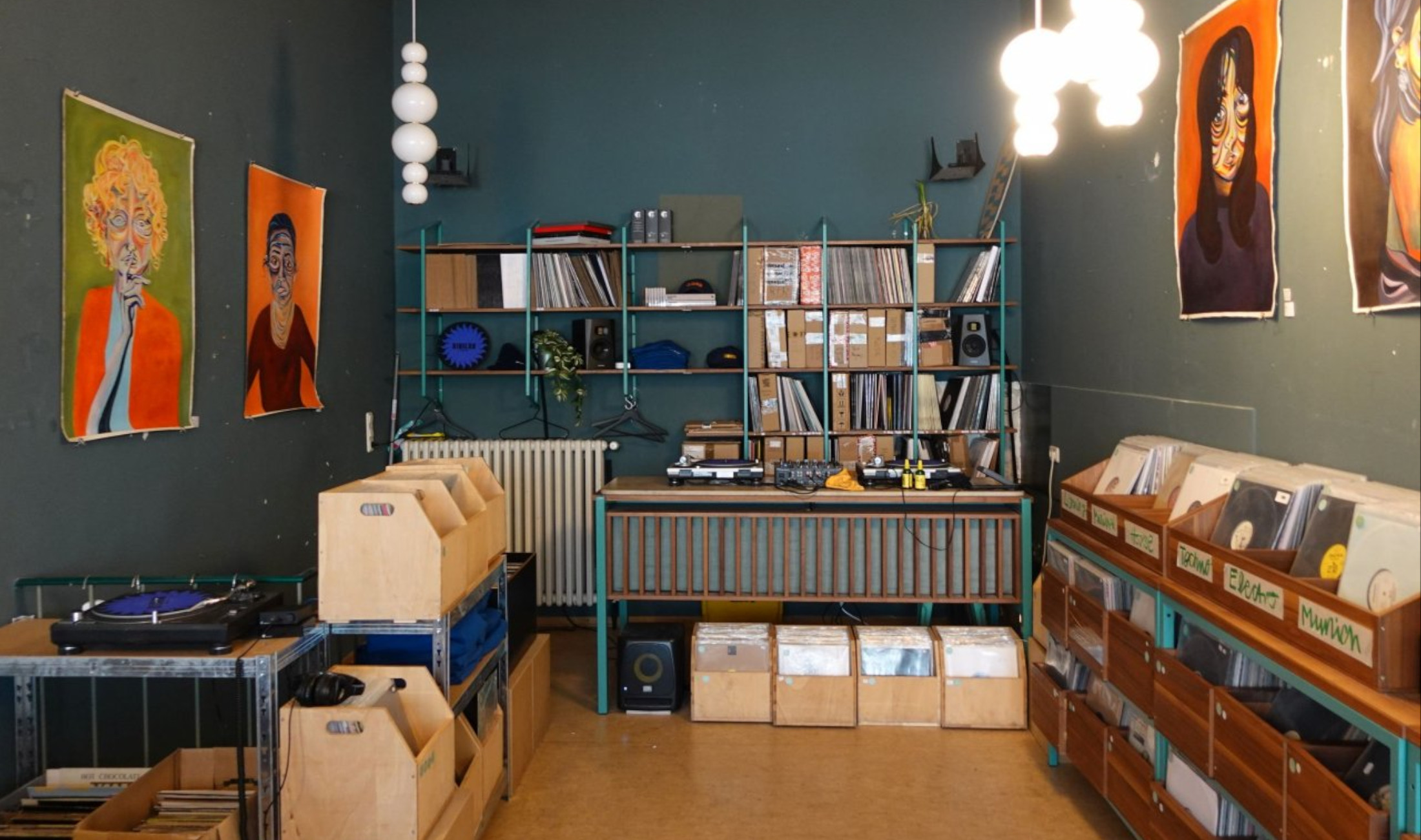 der Plattenladen Riviera Records in München