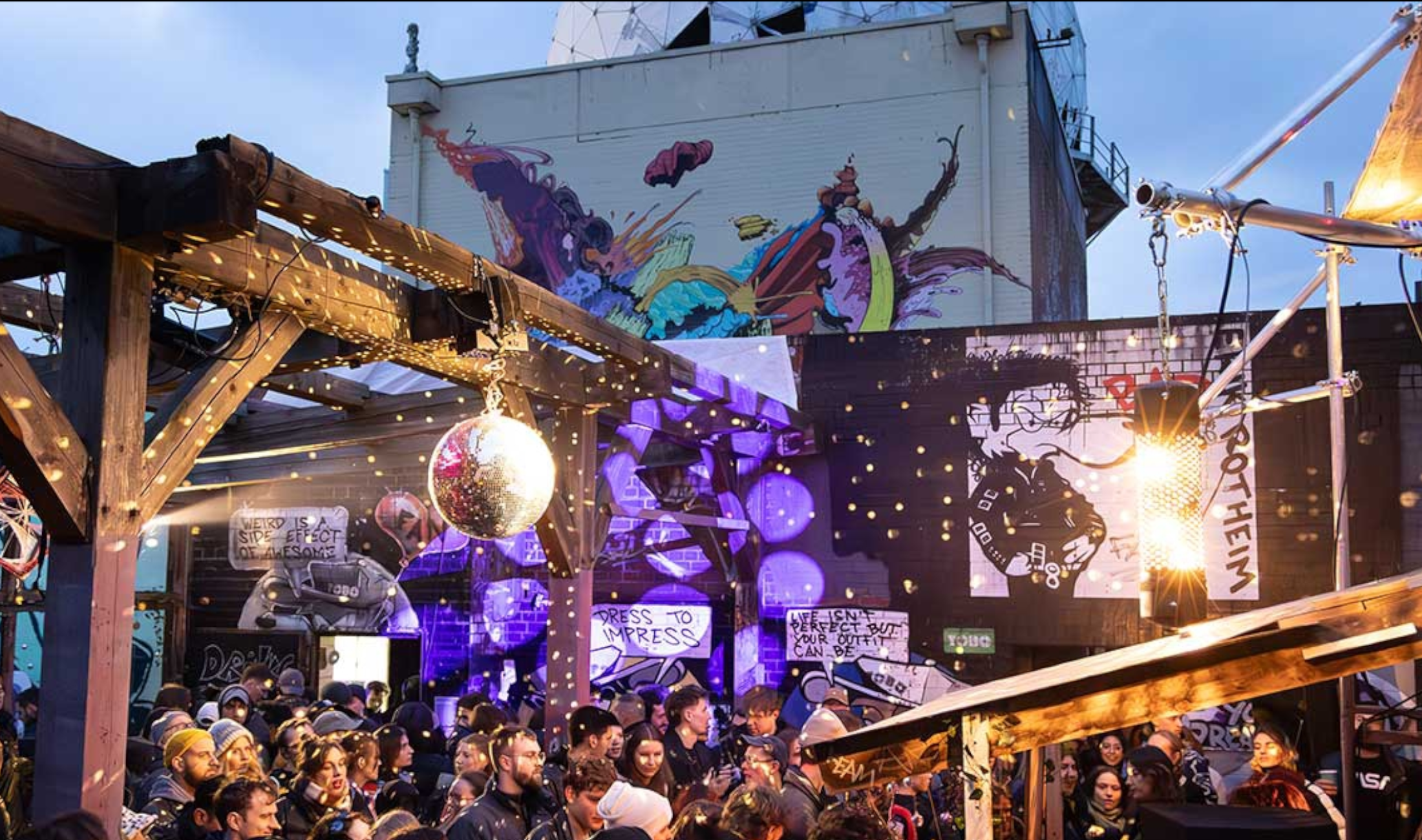 die Open Airs auf dem Teufelsberg werden fortgeführt