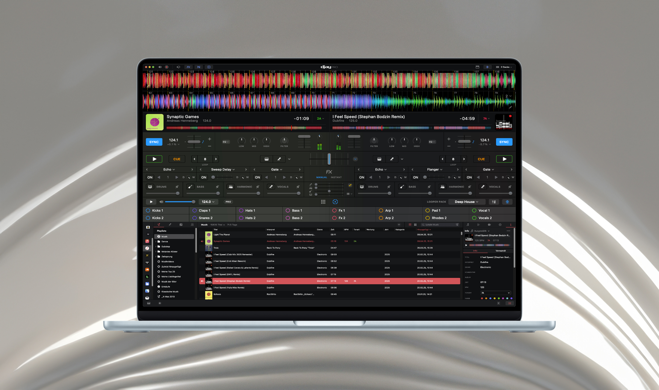 Algoriddim djay Pro 5.3: Erweiterte Neuralmix-Optionen und Workflow-Verbesserungen