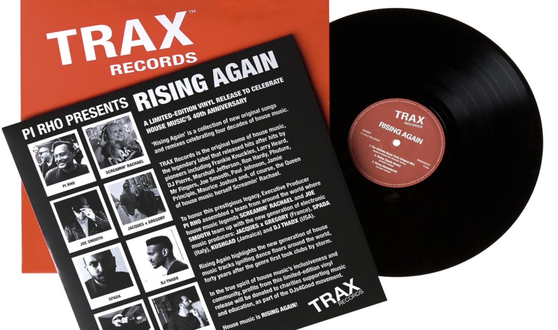 Trax Records: Zum 40. Geburtstag des Chicagoer Labels erscheint die Compilation Rising Again