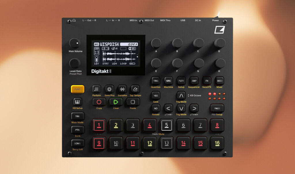 Test: Elektron Digitakt II -Neuauflage der legendären Sampler