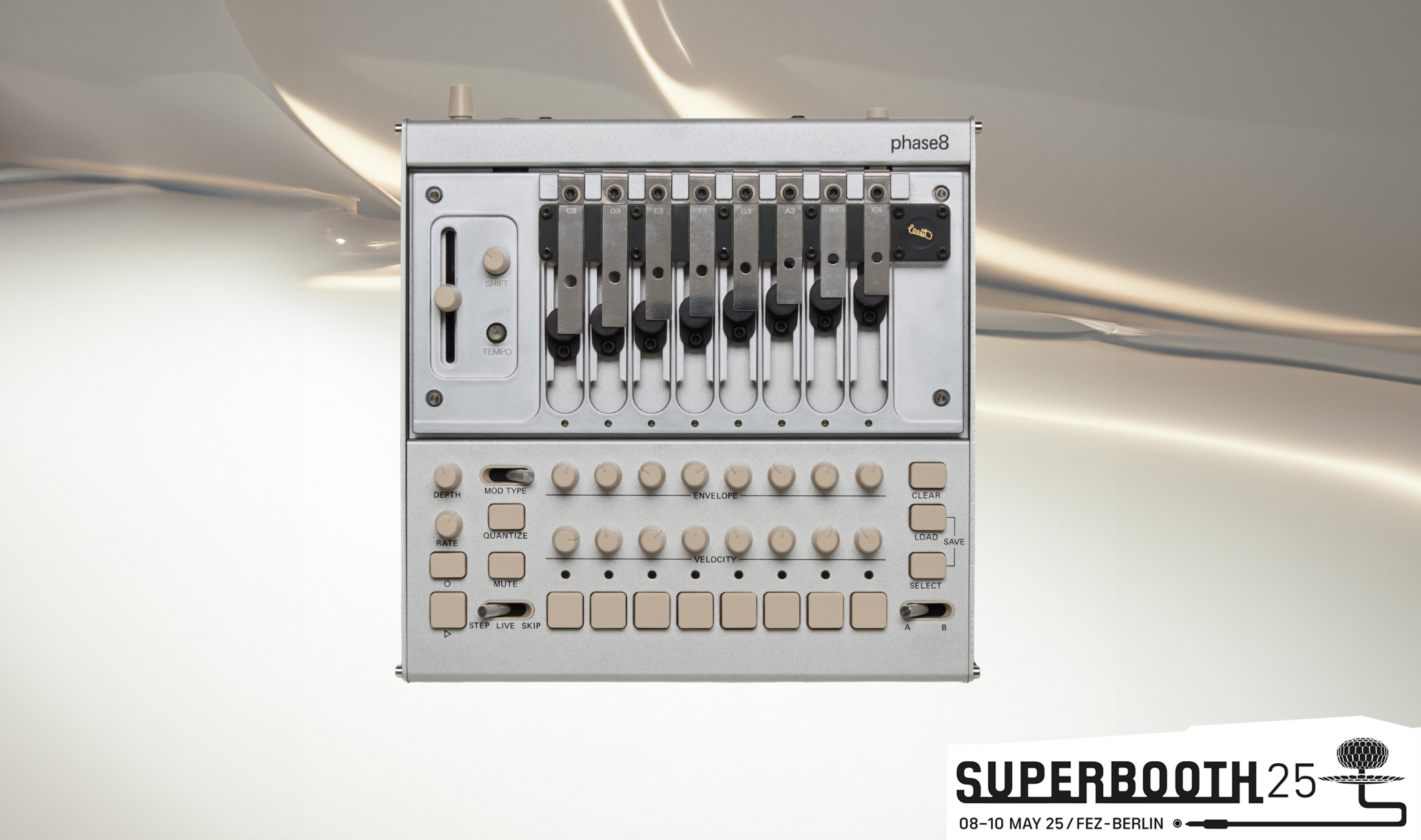 Superbooth 25: Korg Berlin Phase8 - Akustischer Synthesizer angekündigt