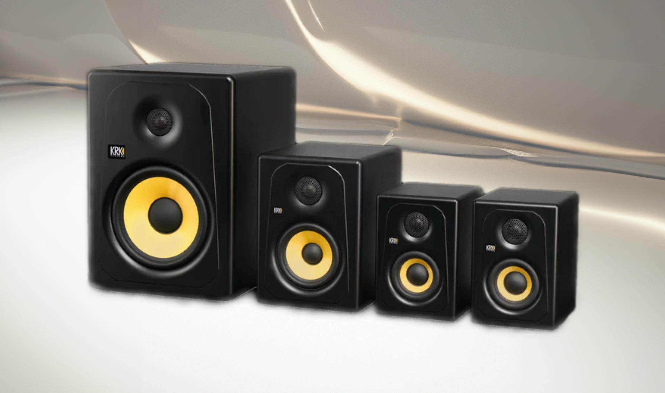KRK Kreate 3, 5, 8: Preisgünstige, aktive Nahfeld-Monitore veröffentlicht