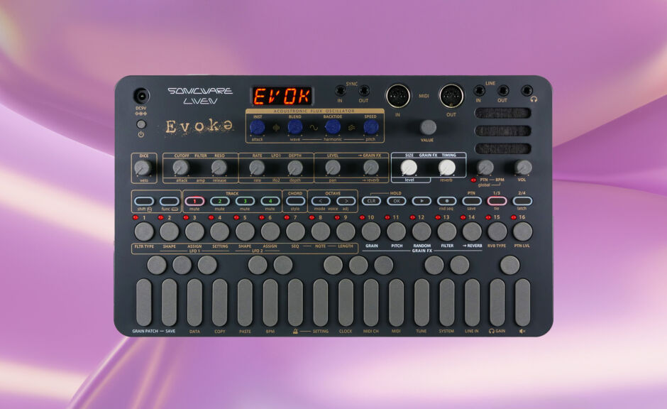 Sonicware Liven Evoke: Ambient-Sounds mit dem Acustronic Flux Oszillator