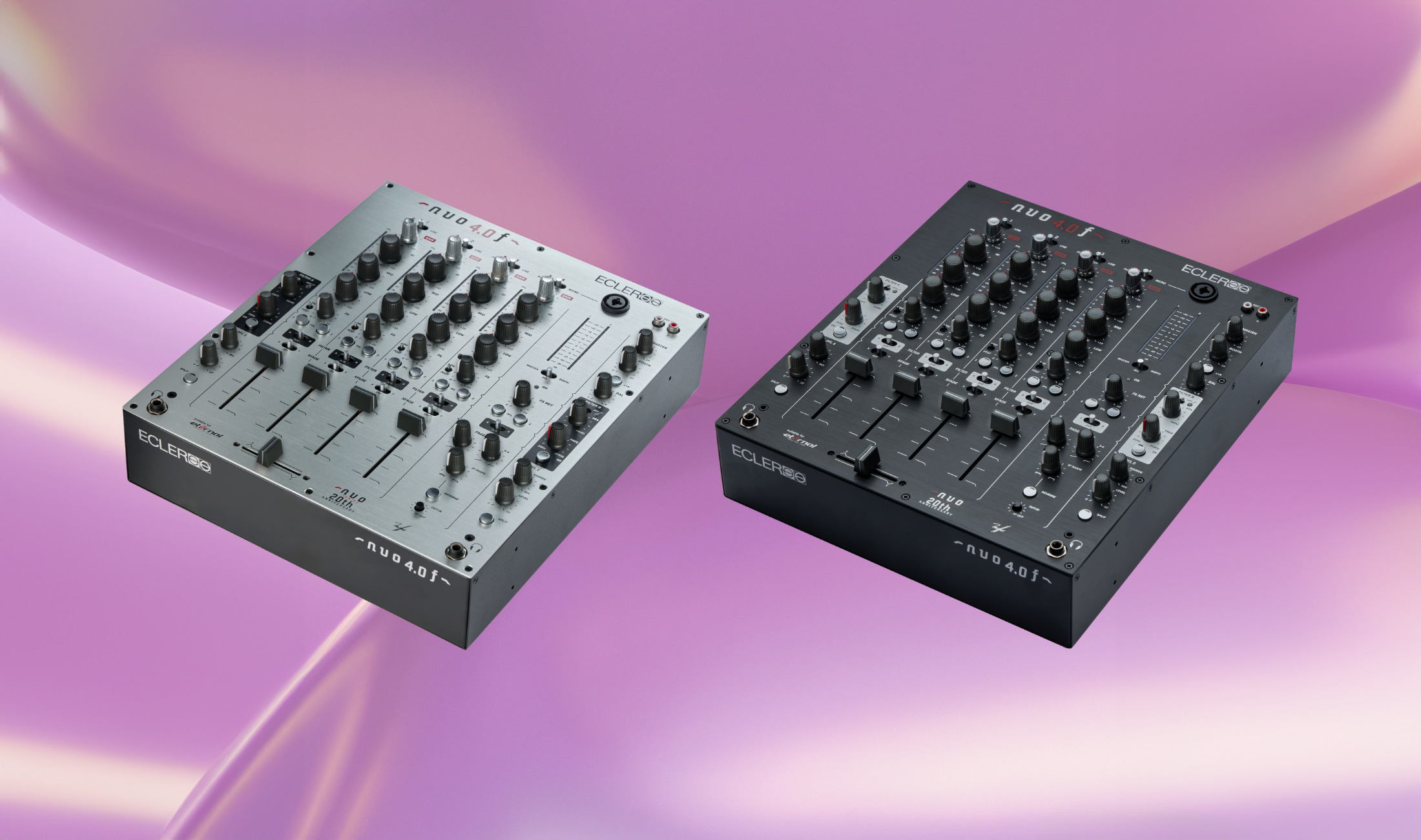 Ecler NUO4.0F: Neuer DJ-Mixer zum 20-jährigen Jubiläum der NUO-Serie