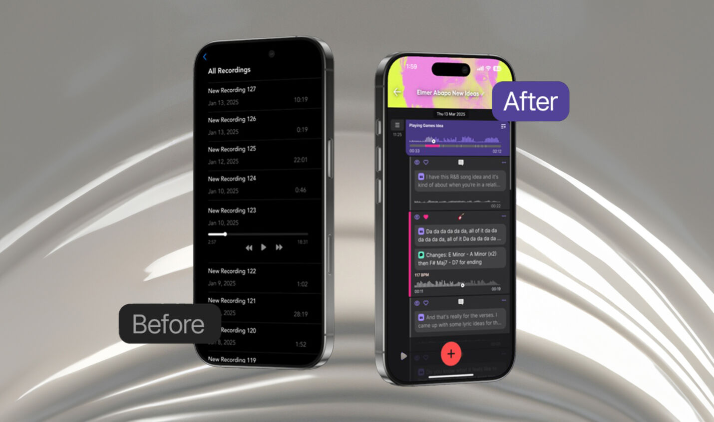 Vochlea Dubnote: Auf Musiker:innen zugeschnittene Voice-Memos