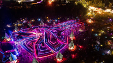 Essensstand auf dem Ozora Festival fängt Feuer