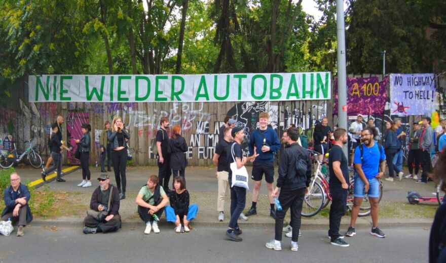 Protest gegen A100-Streckeneröffnung in Berlin geplant