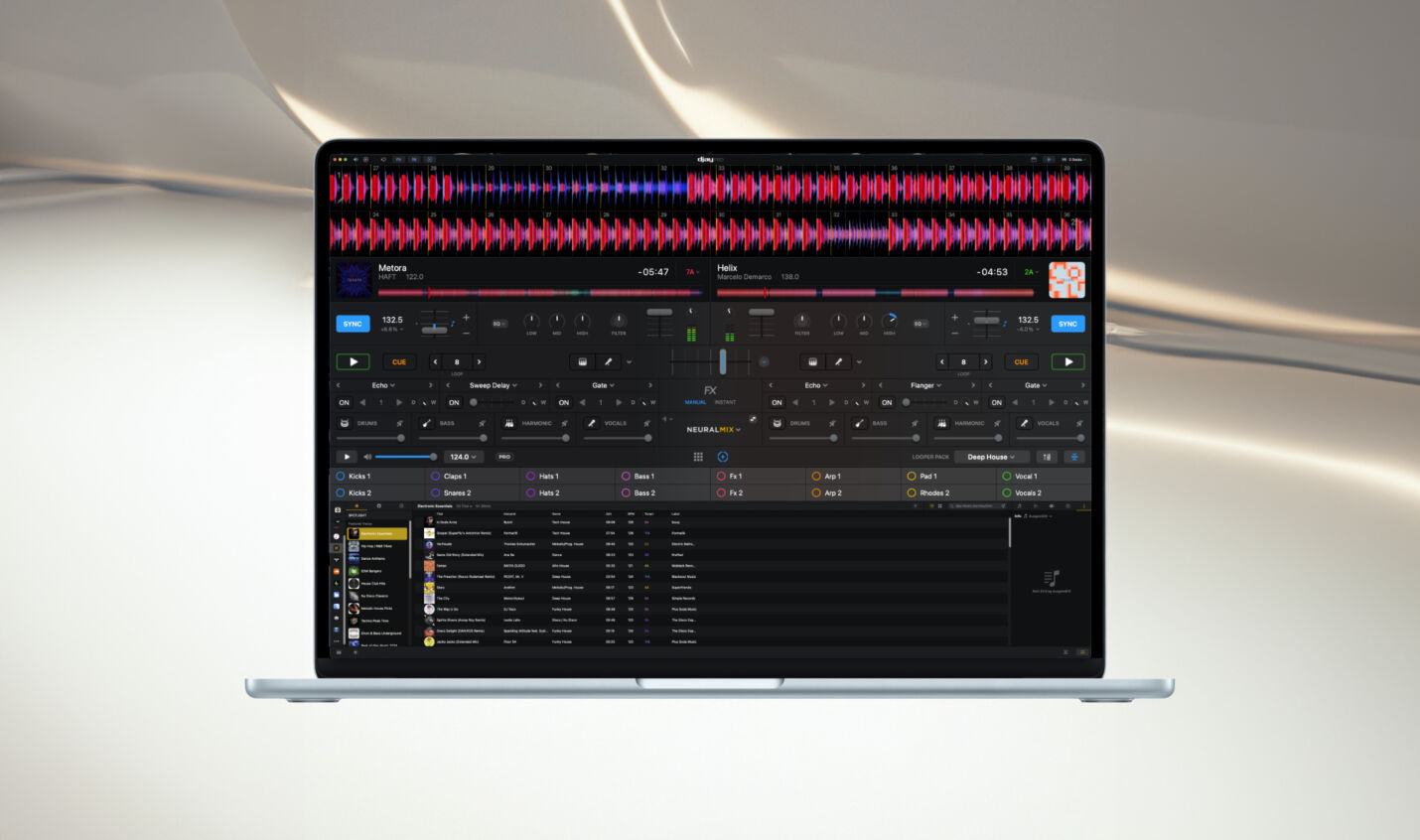 Algoriddim djay Pro 5.4: Support für den Pioneer DJ DDJ-FLX10 und Datenimport von "External Apps"