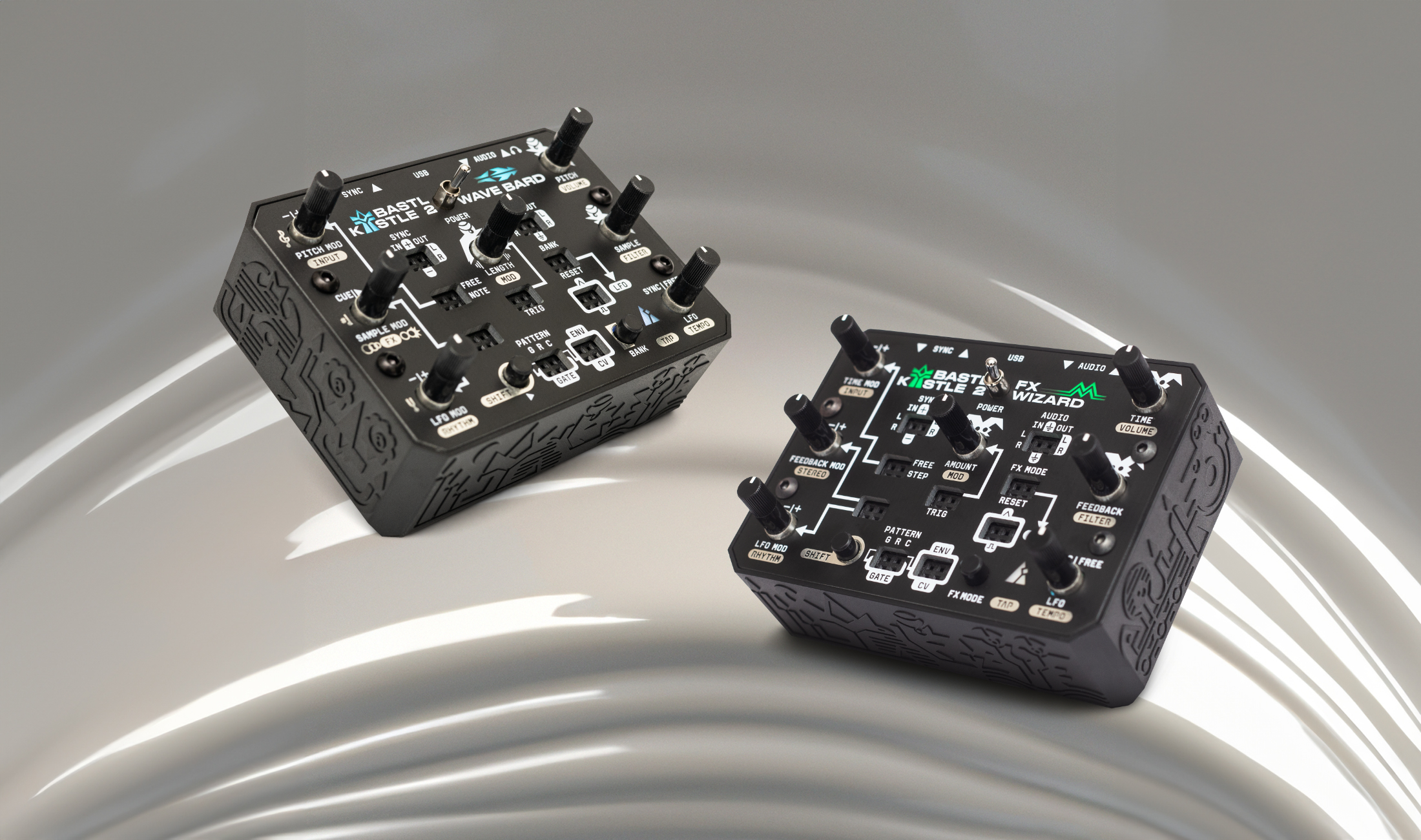 Bastl Instruments: Neue Firmware bringt USB-MIDI-Support für Kastle 2 FX Wizard und Wave Bard