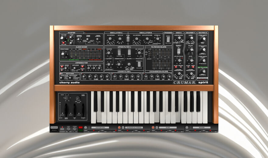 Cherry Audio Crumar Spirit: Synthesizer-Klassiker als Plug-in