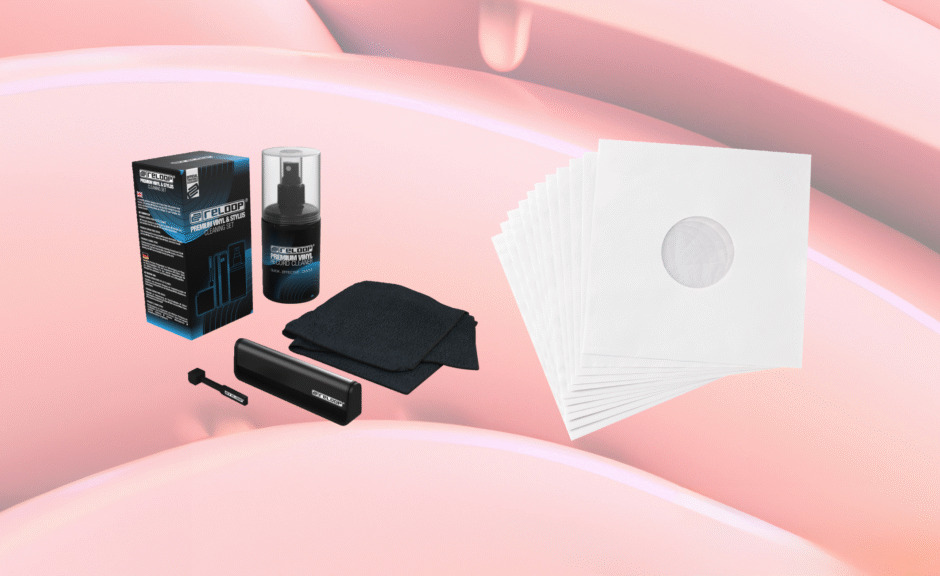 Reloop: Premium Vinyl & Stylus Cleaning Set und 12'' Vinyl Polylined Inner Sleeves