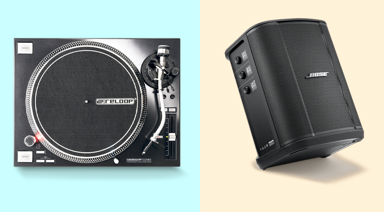 Reloop &amp; Bose: Plattenspieler und PA-Box in den Deals der Woche