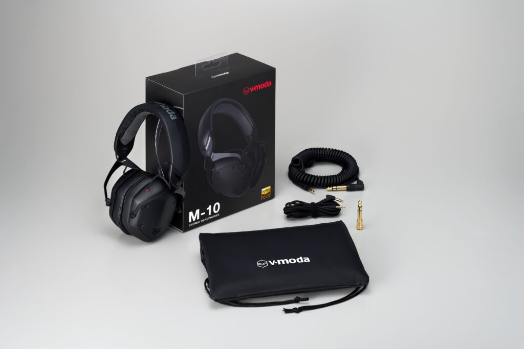 Der V-Moda M-10 hat ein ikonisches Design und ist als DJ-Kopfhörer konzipiert.
