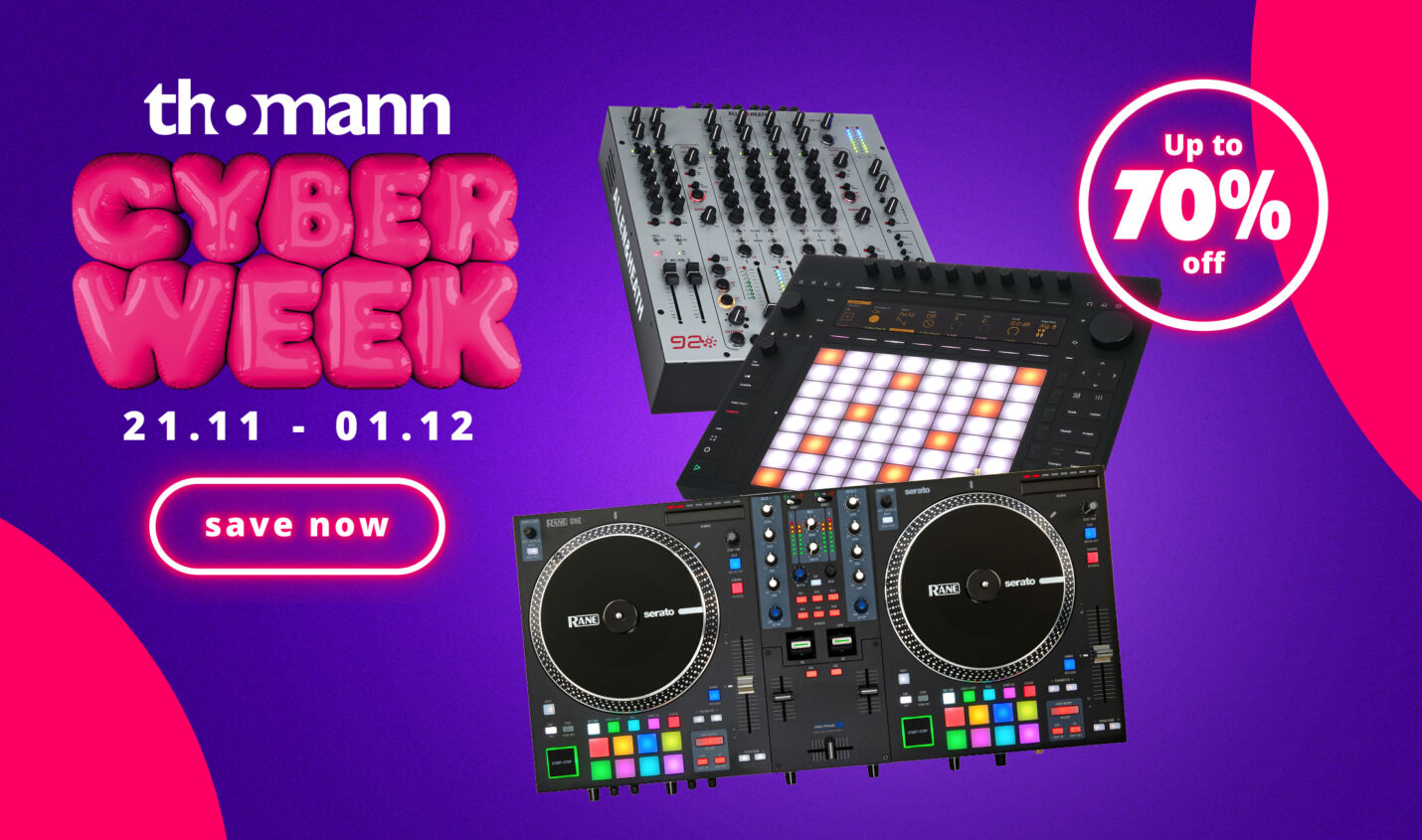Thomann Cyberweek: Die großen Black-Friday-Deals bis Anfang Dezember