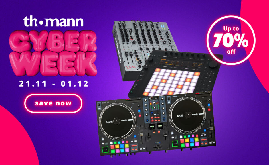 Thomann Cyberweek: Die großen Black-Friday-Deals bis Anfang Dezember