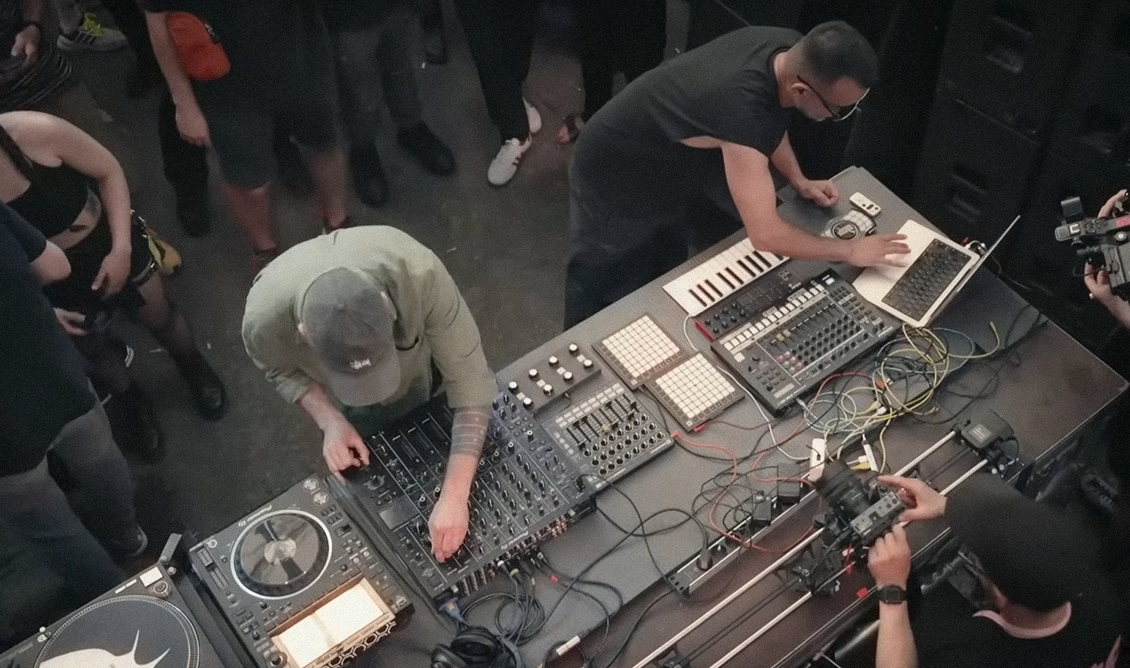 Kink und Raredub Live Setup.