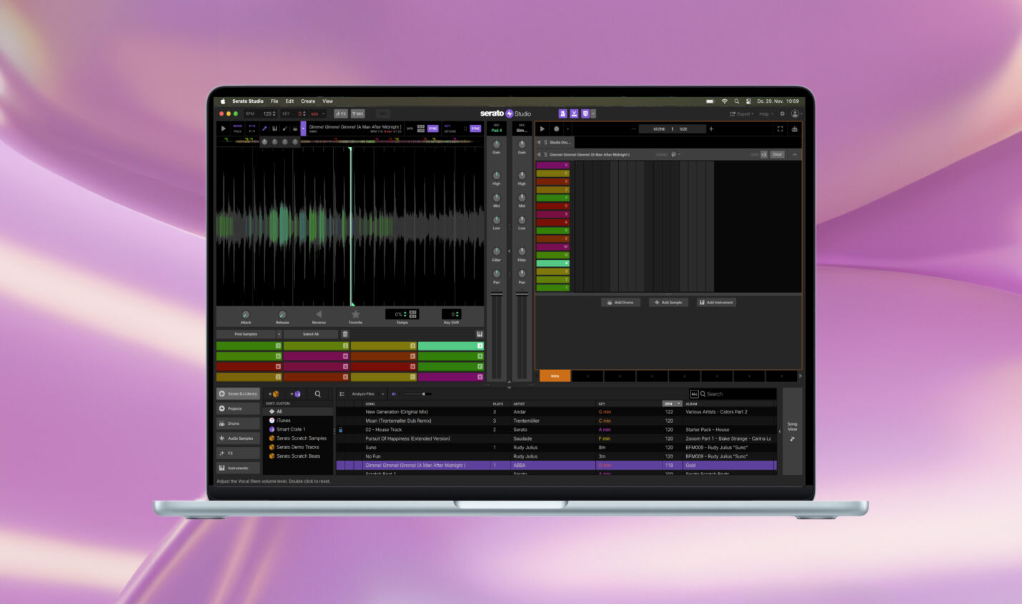 Serato Studio 2.4: Neuste Version bietet erweiterte Stems-Funktionen und eine optimierte Library