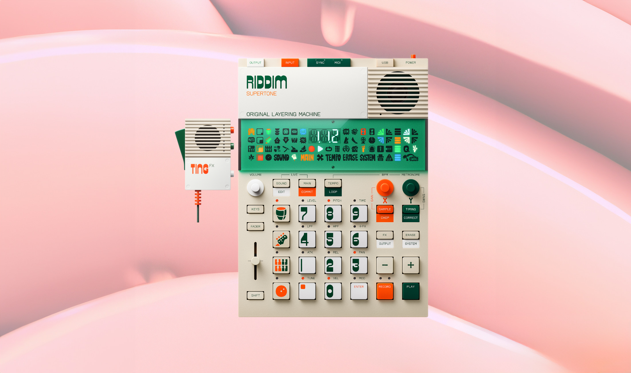 Teenage Engineering EP-40 Riddim Supertone