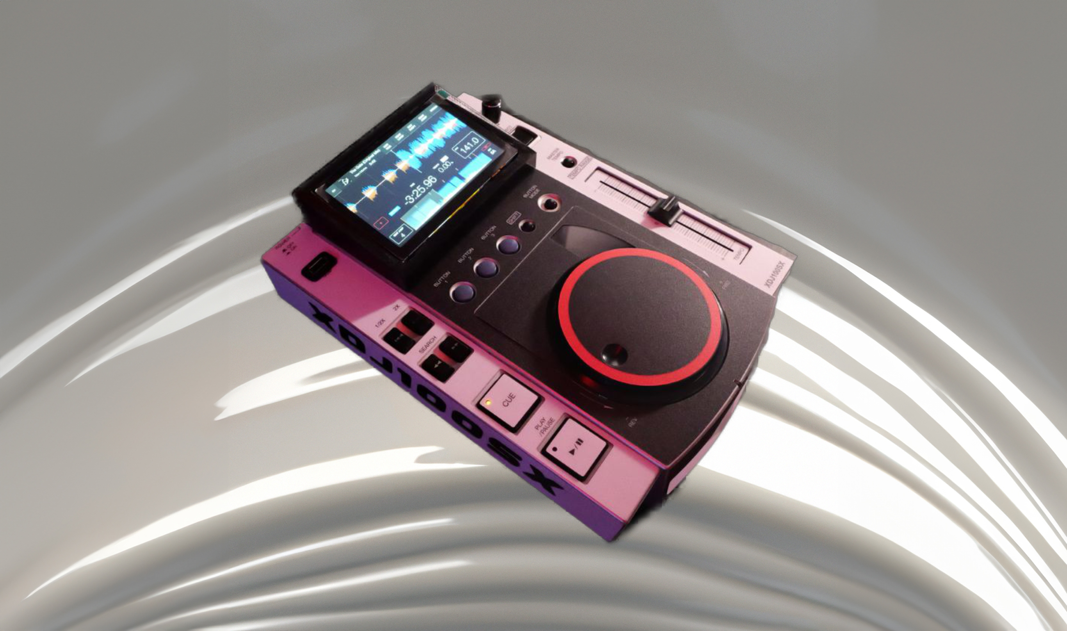 Refurb-Projekt XDJ100SX: Aus dem Pioneer CDJ-100S wird ein moderner Open-Source-Standalone-Player