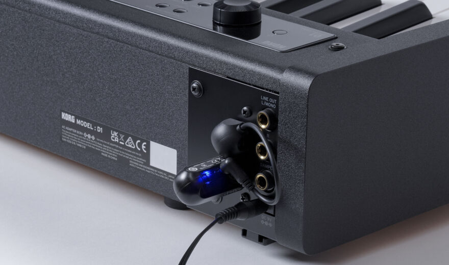 Korg BM-1: Drahtlose Option für MIDI-Verbindungen