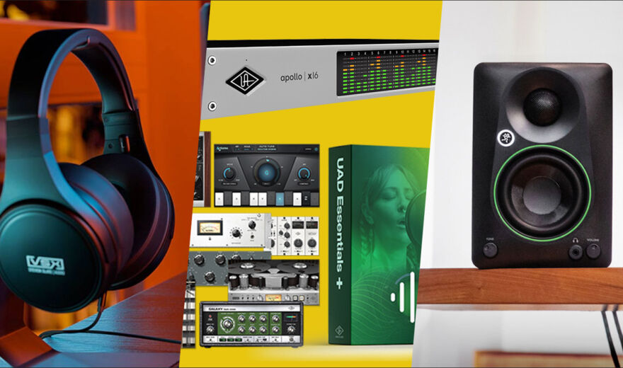 Recording-Deals von Sennheiser, Universal Audio, Mackie und Steven Slate Audio